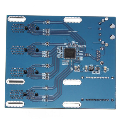 การ์ดแปลง PCI-E เป็น PCI-E 1 ถึง 4 1 X Express Card พร้อมสล็อต PCI-E 4 พอร์ต