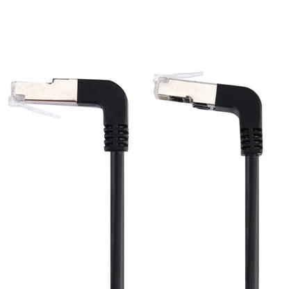 40 ซม. RJ45 ชายงอขึ้นไปถึง RJ45 ชายก้มลงสายเคเบิลเครือข่าย LAN, 40cm Bent Upward to Bent Down