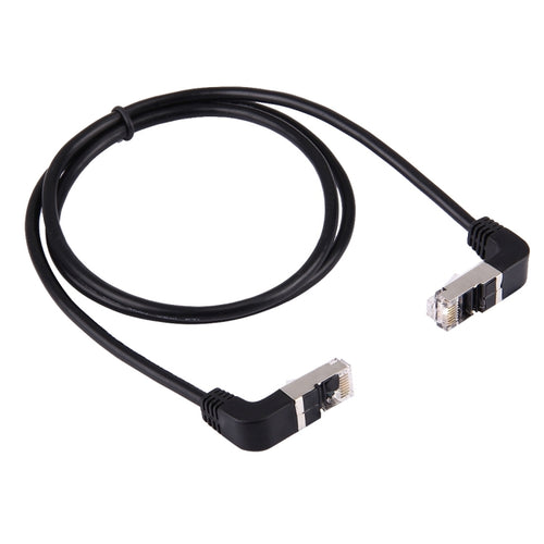 1 ม. RJ45 ชายก้มลงไปที่สาย LAN เครือข่าย RJ45 ชายก้มลง, 1m Bent Down to Bent Down
