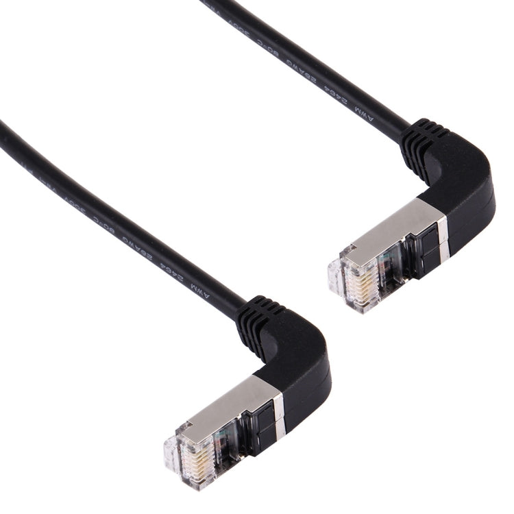 1 ม. RJ45 ชายก้มลงไปที่สาย LAN เครือข่าย RJ45 ชายก้มลง, 1m Bent Down to Bent Down