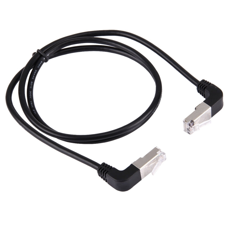1 ม. RJ45 ชายงอขึ้นไปถึงสาย LAN เครือข่าย RJ45 ชายงอขึ้น, 1m Bent Upward to Bent Upward