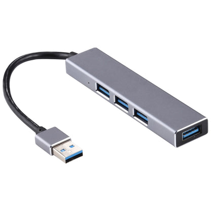 3019 4 x USB 3.0 ถึง USB 3.0 อะแดปเตอร์ HUB อลูมิเนียมอัลลอยด์พร้อมไฟ LED