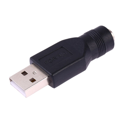 USB ชายถึง 5.5 x 2.1 มม. ปลั๊กอะแดปเตอร์ตัวเมีย เชื่อมต่อ, USB Male to 5.5 x 2.1mm