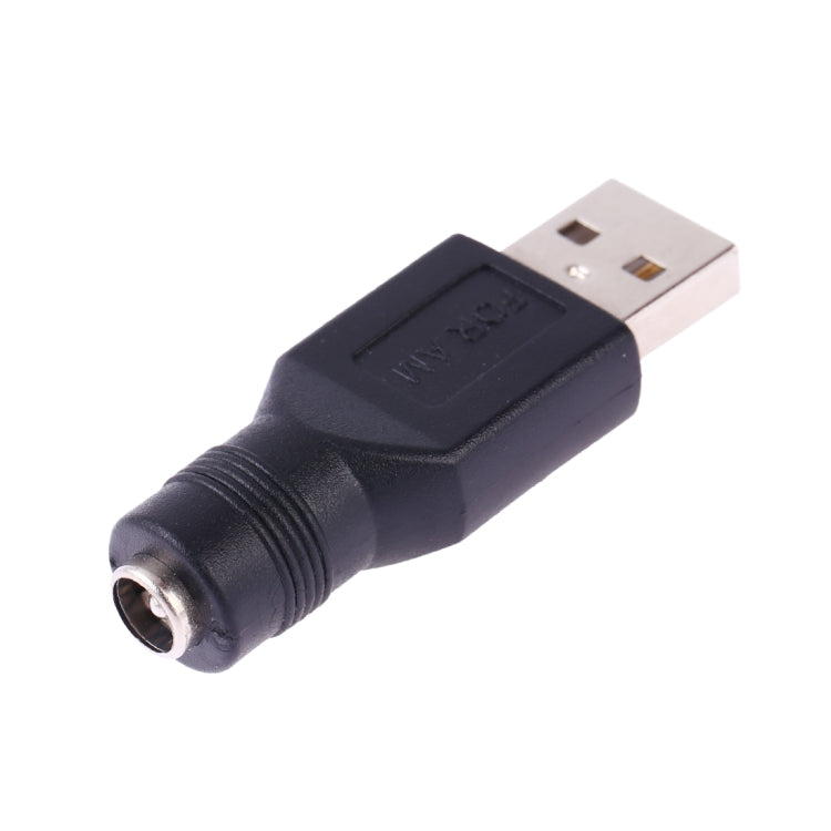 USB ชายถึง 5.5 x 2.1 มม. ปลั๊กอะแดปเตอร์ตัวเมีย เชื่อมต่อ, USB Male to 5.5 x 2.1mm