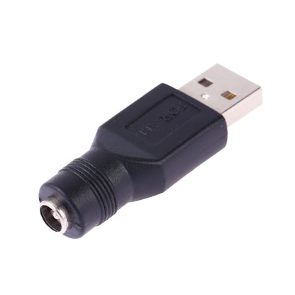 USB ชายถึง 5.5 x 2.1 มม. ปลั๊กอะแดปเตอร์ตัวเมีย เชื่อมต่อ, USB Male to 5.5 x 2.1mm