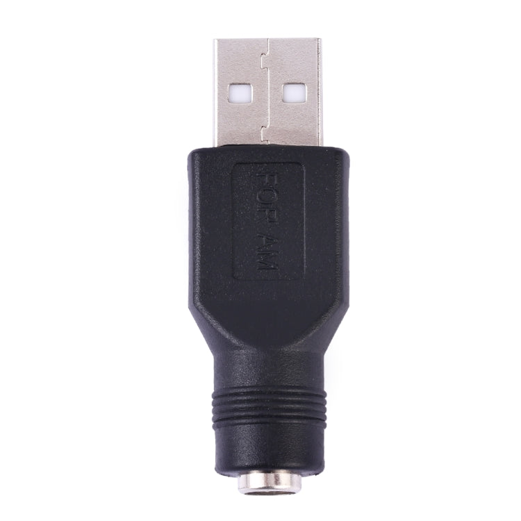 USB ชายถึง 5.5 x 2.1 มม. ปลั๊กอะแดปเตอร์ตัวเมีย เชื่อมต่อ, USB Male to 5.5 x 2.1mm
