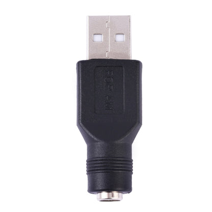 USB ชายถึง 5.5 x 2.1 มม. ปลั๊กอะแดปเตอร์ตัวเมีย เชื่อมต่อ, USB Male to 5.5 x 2.1mm