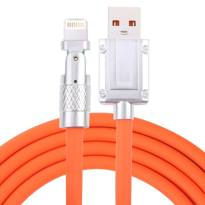 Mech Series 6A 120W USB ถึง 8 Pin 180 องศา Metal Plug สายชาร์จเร็ว ความยาว: 1.2 ม., 1.2m 8 Pin, 1.2m 180-degree 8 Pin
