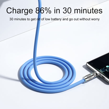 Mech Series 6A 120W USB ถึง 8 Pin 180 องศา Metal Plug สายชาร์จเร็ว ความยาว: 1.2 ม., 1.2m 8 Pin, 1.2m 180-degree 8 Pin