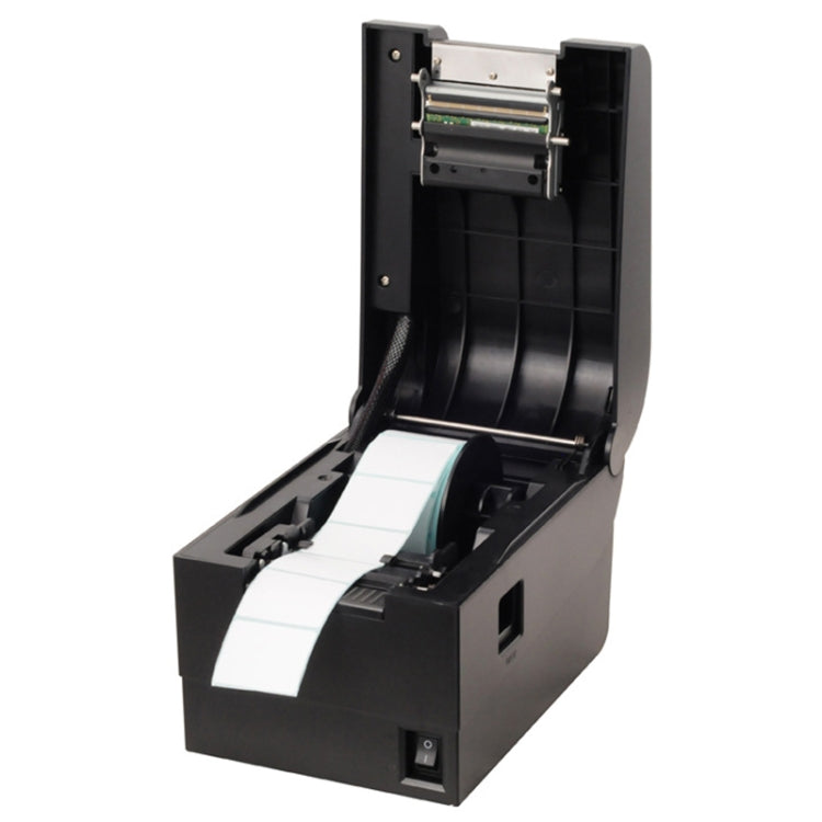 Xprinter XP-235B เครื่องพิมพ์บาร์โค้ดปรับเทียบอัตโนมัติด้วยความร้อนด้วยพอร์ต USB, XP-235B