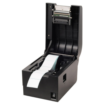 Xprinter XP-235B เครื่องพิมพ์บาร์โค้ดปรับเทียบอัตโนมัติด้วยความร้อนด้วยพอร์ต USB, XP-235B