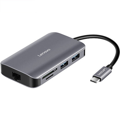 Lenovo F1-C08 8 In 1 Type-C / USB-C เป็นฮับตัวแปลงมัลติฟังก์ชั่น HDMI, F1-C08
