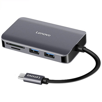 Lenovo F1-C08 8 In 1 Type-C / USB-C เป็นฮับตัวแปลงมัลติฟังก์ชั่น HDMI, F1-C08