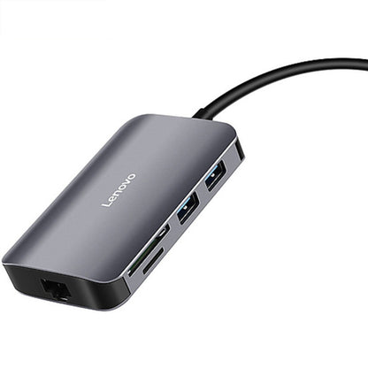 Lenovo F1-C08 8 In 1 Type-C / USB-C เป็นฮับตัวแปลงมัลติฟังก์ชั่น HDMI, F1-C08