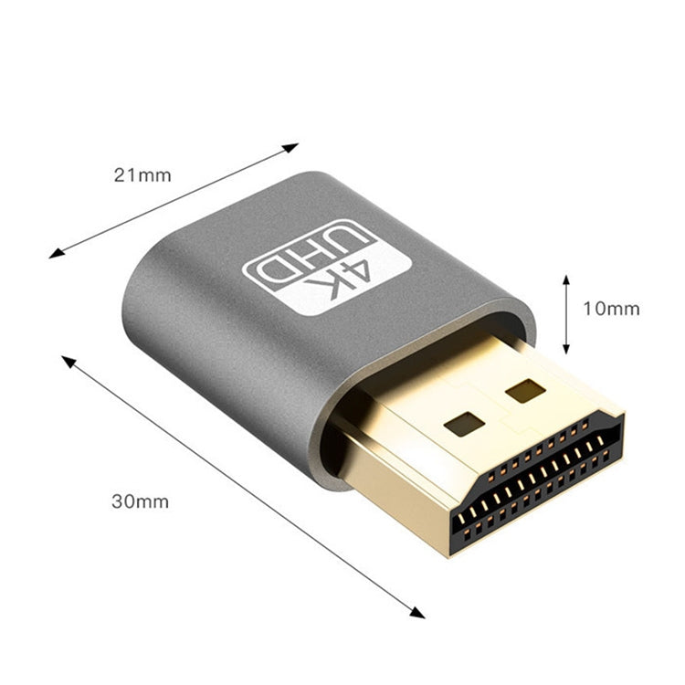 อะแดปเตอร์แสดงผลเสมือน VGA HDMI 1.4 DDC EDID Dummy Plug Headless Display Emulator, Pink, Grey, Gold, Red, Silver