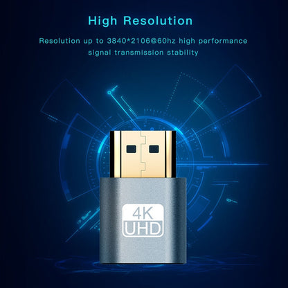 อะแดปเตอร์แสดงผลเสมือน VGA HDMI 1.4 DDC EDID Dummy Plug Headless Display Emulator, Pink, Grey, Gold, Red, Silver