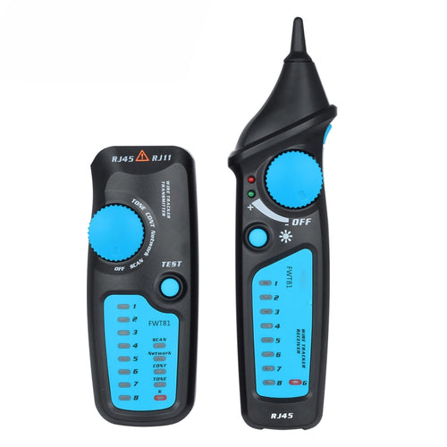 BSIDE FWT81 RJ11/RJ45 สายโทรศัพท์ Tracker Toner Ethernet LAN เครื่องทดสอบสายเคเบิลเครือข่าย, FWT81 Cable Tester