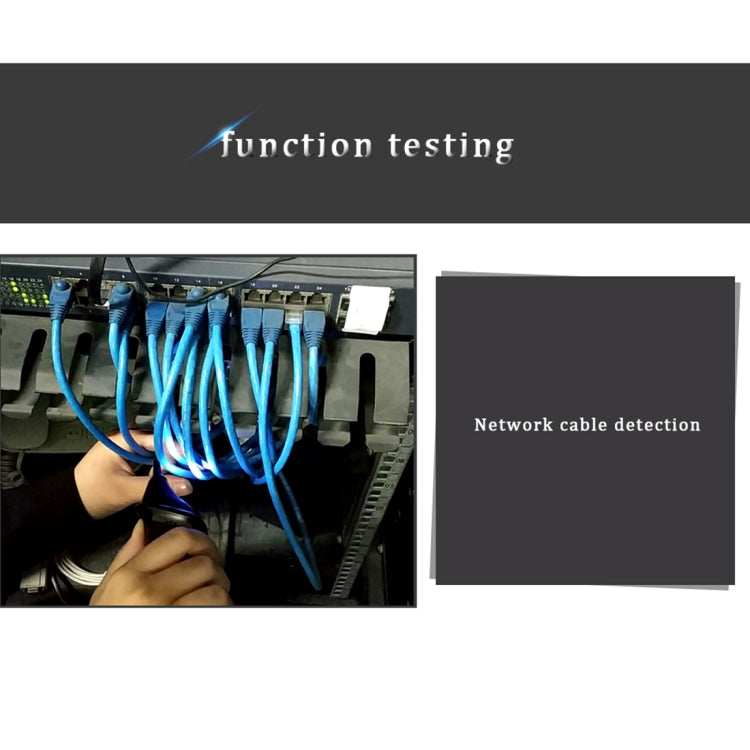 BSIDE FWT81 RJ11/RJ45 สายโทรศัพท์ Tracker Toner Ethernet LAN เครื่องทดสอบสายเคเบิลเครือข่าย, FWT81 Cable Tester