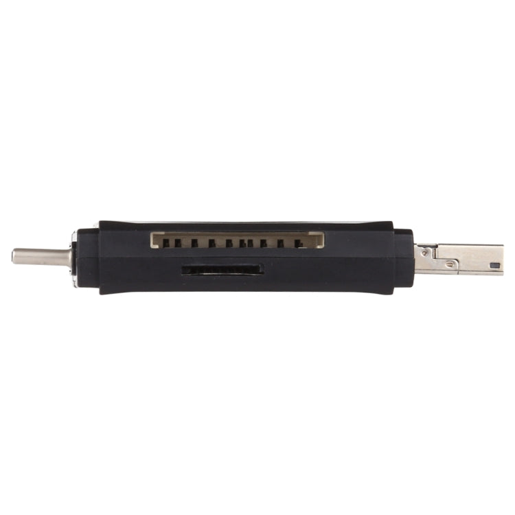 USB-C / Type-C + SD + TF + เครื่องอ่านการ์ด Micro USB เป็น USB 2.0, USB2.0