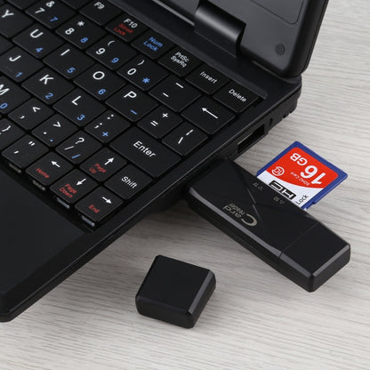USB-C / Type-C + SD + TF + เครื่องอ่านการ์ด Micro USB เป็น USB 2.0, USB2.0