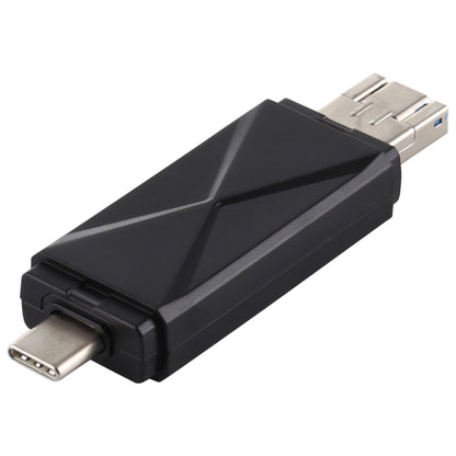 USB-C / Type-C + SD + TF + เครื่องอ่านการ์ด Micro USB เป็น USB 3.0, USB3.0