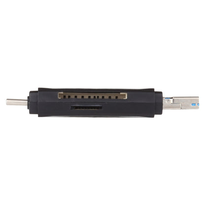 USB-C / Type-C + SD + TF + เครื่องอ่านการ์ด Micro USB เป็น USB 3.0, USB3.0