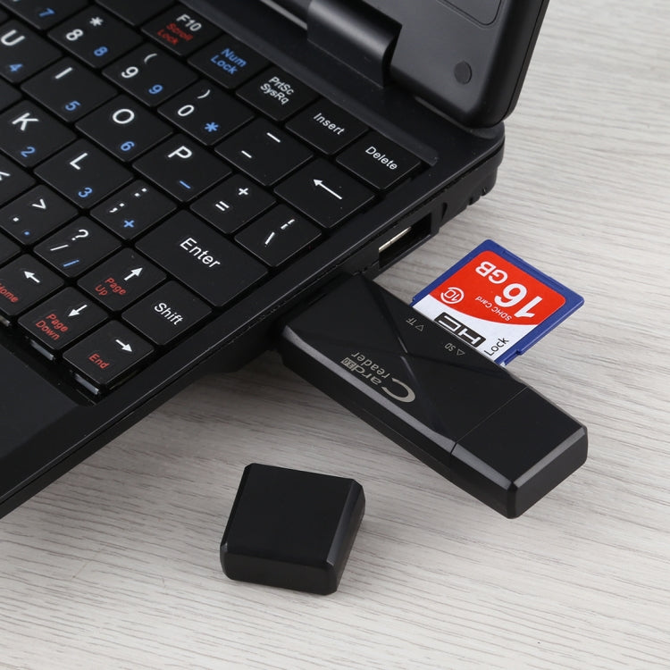 USB-C / Type-C + SD + TF + เครื่องอ่านการ์ด Micro USB เป็น USB 3.0, USB3.0