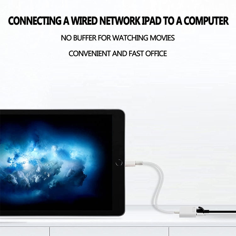 NK-1035H 2 in 1 8 Pin Male ถึง 1000M Ethernet + 8 Pin Power Female Adapter, NK-1035H