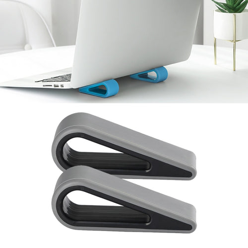 2 PCS Simple วงเล็บคอมพิวเตอร์โน้ตบุ๊คปรับความสูงเพิ่มฐานกระจายความร้อนผู้ถือ Pad