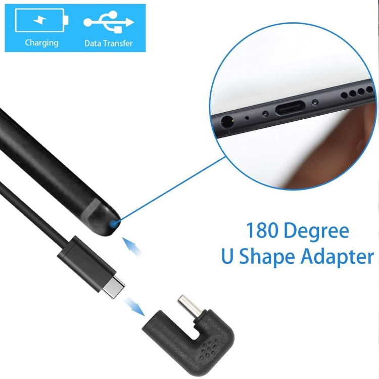 อะแดปเตอร์ USB-C / Type-C ชายกับหญิงรูปตัวยู, Type-C to Type-C