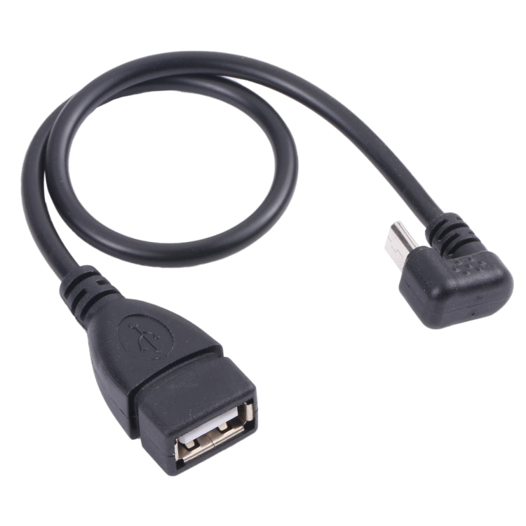 U-รูป Micro USB ชายไปยัง USB 2.0 หญิง OTG Data Cable, Micro USB to USB 2.0
