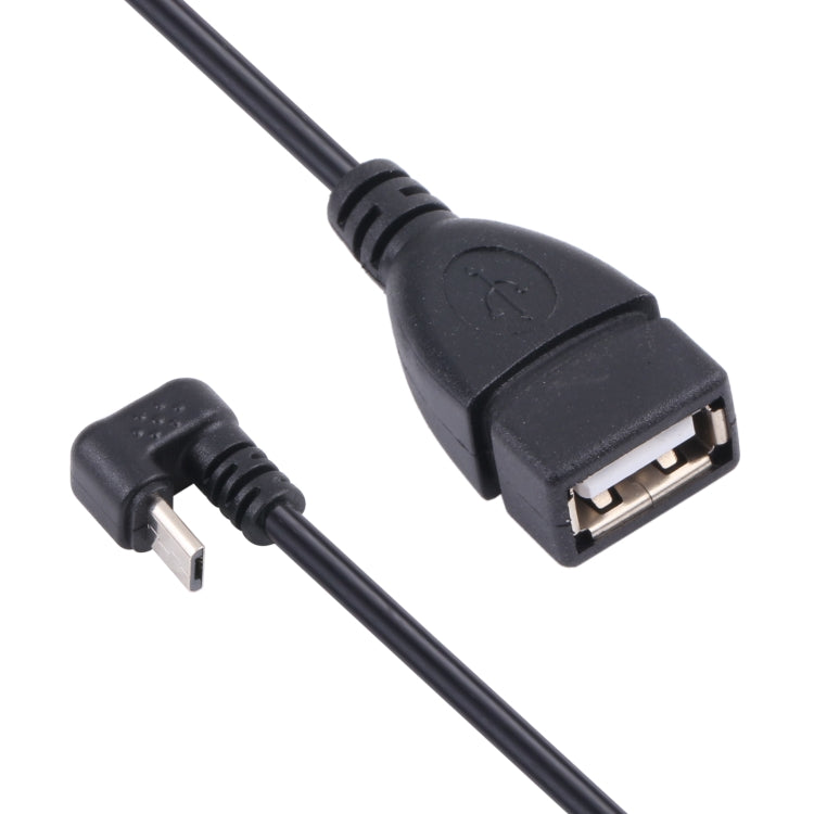 U-รูป Micro USB ชายไปยัง USB 2.0 หญิง OTG Data Cable, Micro USB to USB 2.0