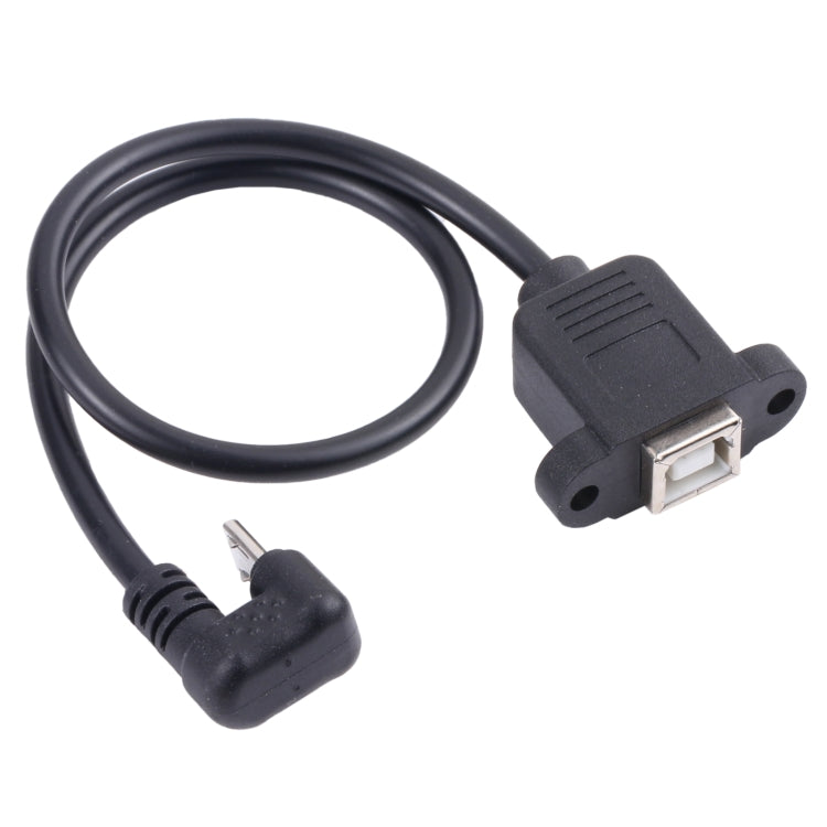ไมโคร USB ตัวผู้ถึงสายเคเบิลตัวเชื่อมต่อพอร์ตพิมพ์สี่เหลี่ยมชนิด B, Micro USB to B-type Square