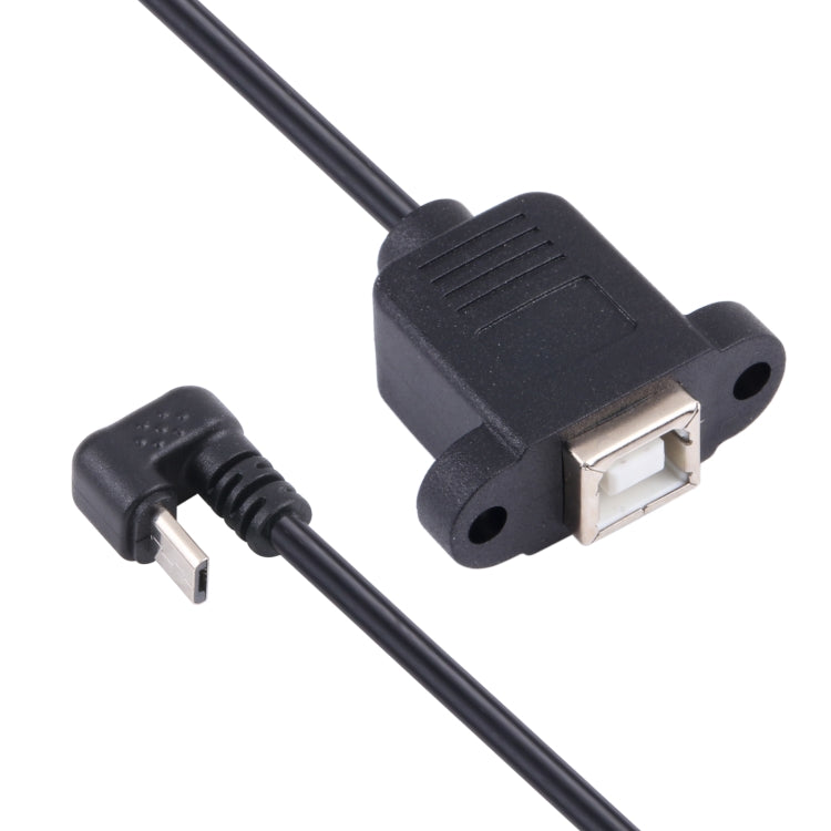 ไมโคร USB ตัวผู้ถึงสายเคเบิลตัวเชื่อมต่อพอร์ตพิมพ์สี่เหลี่ยมชนิด B, Micro USB to B-type Square