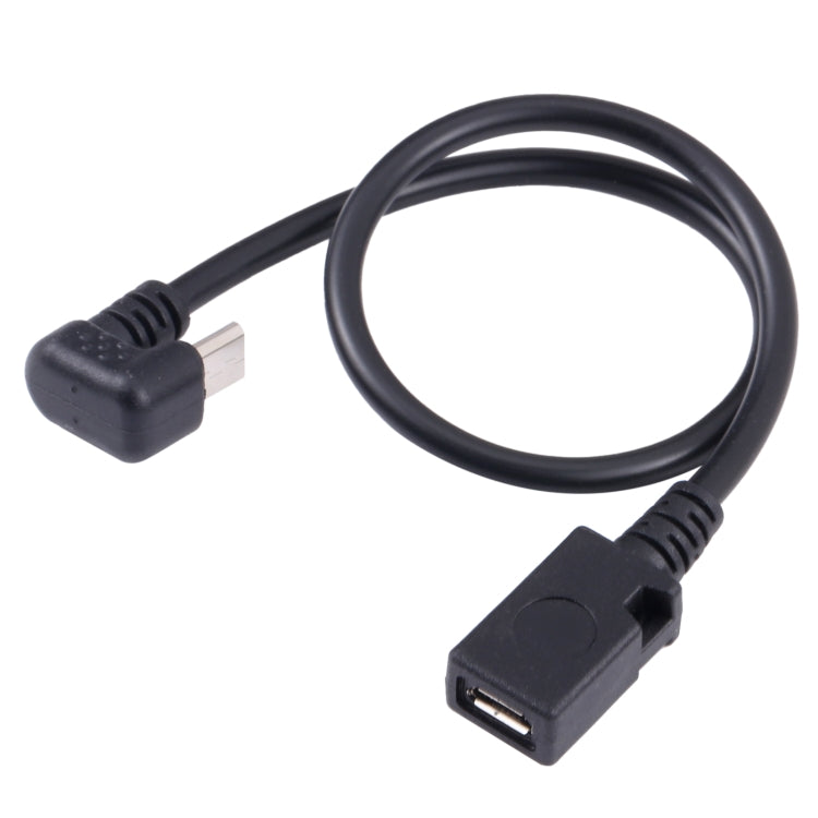 สายเคเบิลต่อขยาย Micro USB ตัวผู้เป็นตัวเมียรูปตัว U, Micro USB Male to Female