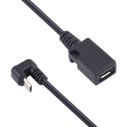 สายเคเบิลต่อขยาย Micro USB ตัวผู้เป็นตัวเมียรูปตัว U, Micro USB Male to Female