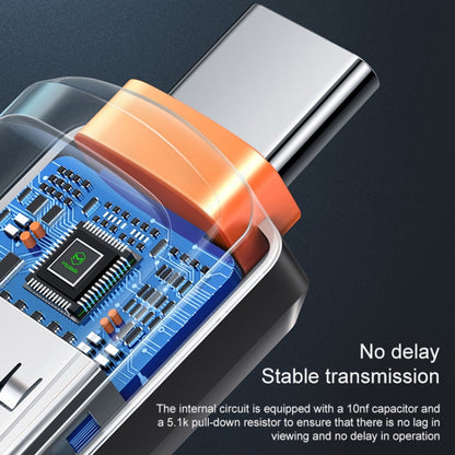MCDODO USB 3.0 ตัวเมียเป็น USB-C / Type-C ตัวแปลง OTG ตัวผู้ USB แฟลชดิสก์, USB-C / Type-C
