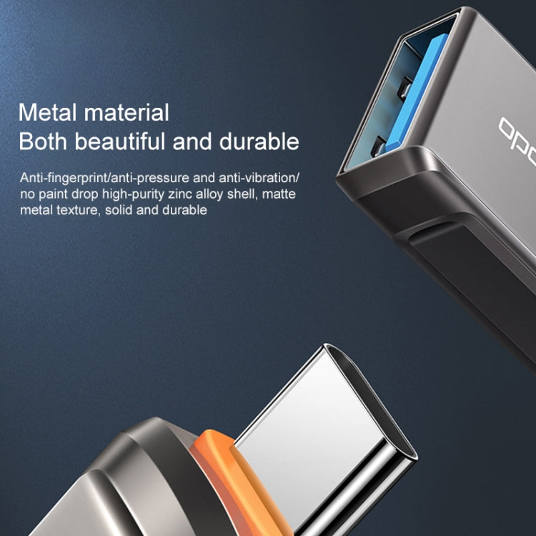 MCDODO USB 3.0 ตัวเมียเป็น USB-C / Type-C ตัวแปลง OTG ตัวผู้ USB แฟลชดิสก์, USB-C / Type-C