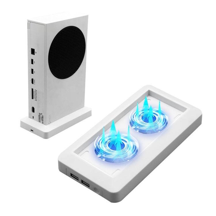 ฐานพัดลมระบายความร้อนโฮสต์พร้อมพอร์ต USB 2 พอร์ตสำหรับ XBOX Series S, For XBOX Series S