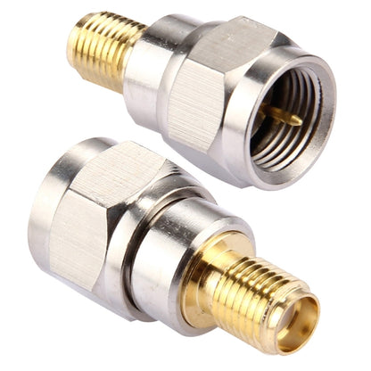 2 ชิ้น F ชายกับ SMA หญิง เชื่อมต่อ, 2Pcs F Male to SMA Female
