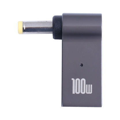 100W USB-C / Type-C หญิงเป็น DC 4.8x1.7 มม. อะแดปเตอร์ชาร์จคอมพิวเตอร์ชาย, Type-C Female to DC 4.8x1.7mm Male