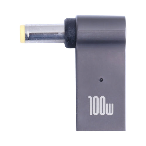 100W USB-C / Type-C หญิงเป็น DC 5.5x1.7 มม. อะแดปเตอร์ชาร์จคอมพิวเตอร์ชายสำหรับ Acer, Type-C Female to DC 5.5x1.7mm Male