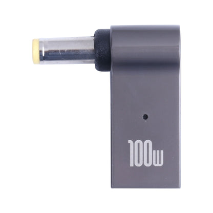 100W USB-C / Type-C หญิงเป็น DC 5.5 x 2.5 มม. อะแดปเตอร์ชาร์จคอมพิวเตอร์ชายสำหรับ Lenovo, Type-C Female to DC 5.5x2.5mm Male