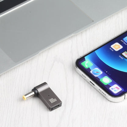 100W USB-C / Type-C หญิงเป็น DC 5.5 x 2.5 มม. อะแดปเตอร์ชาร์จคอมพิวเตอร์ชายสำหรับ Lenovo, Type-C Female to DC 5.5x2.5mm Male