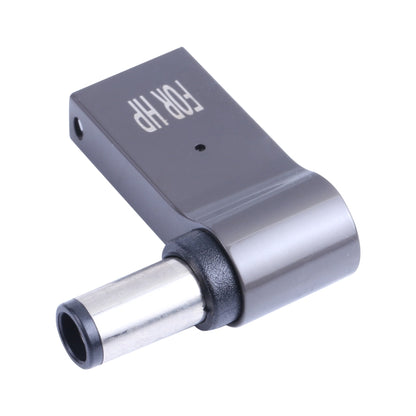 100W USB-C / Type-C หญิงเป็น DC 7.4x0.6 มม. อะแดปเตอร์ชาร์จคอมพิวเตอร์ชายสำหรับ HP, Type-C Female to DC 7.4x0.6mm Male(for HP)