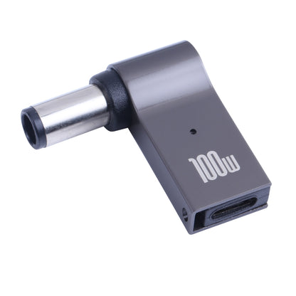 100W USB-C / Type-C หญิงเป็น DC 7.4x0.6 มม. อะแดปเตอร์ชาร์จคอมพิวเตอร์ชายสำหรับ Dell, Type-C Female to DC 7.4x0.6mm Male(for Dell)