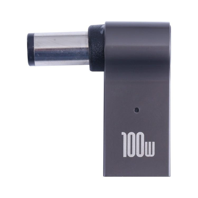 100W USB-C / Type-C หญิงเป็น DC 7.4x0.6 มม. อะแดปเตอร์ชาร์จคอมพิวเตอร์ชายสำหรับ Dell, Type-C Female to DC 7.4x0.6mm Male(for Dell)