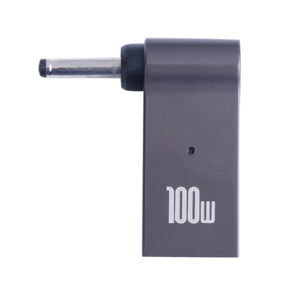 100W USB-C / Type-C หญิงเป็น DC 3.0x1.1 มม. อะแดปเตอร์ชาร์จคอมพิวเตอร์ชายสำหรับ Acer, Type-C Female to DC 3.0x1.1mm Male