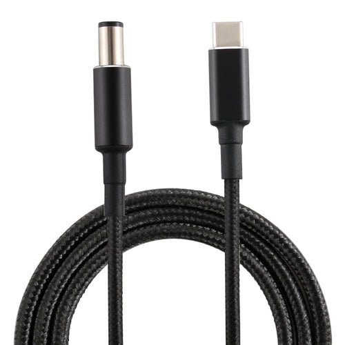 PD 100W 7.4 x 0.6 มม. ชายกับ USB-C / Type-C ชายไนลอนสานสายไฟชาร์จไฟสำหรับ HP ความยาวสายเคเบิล: 1.7 ม., 7.4 x 0.6mm for HP