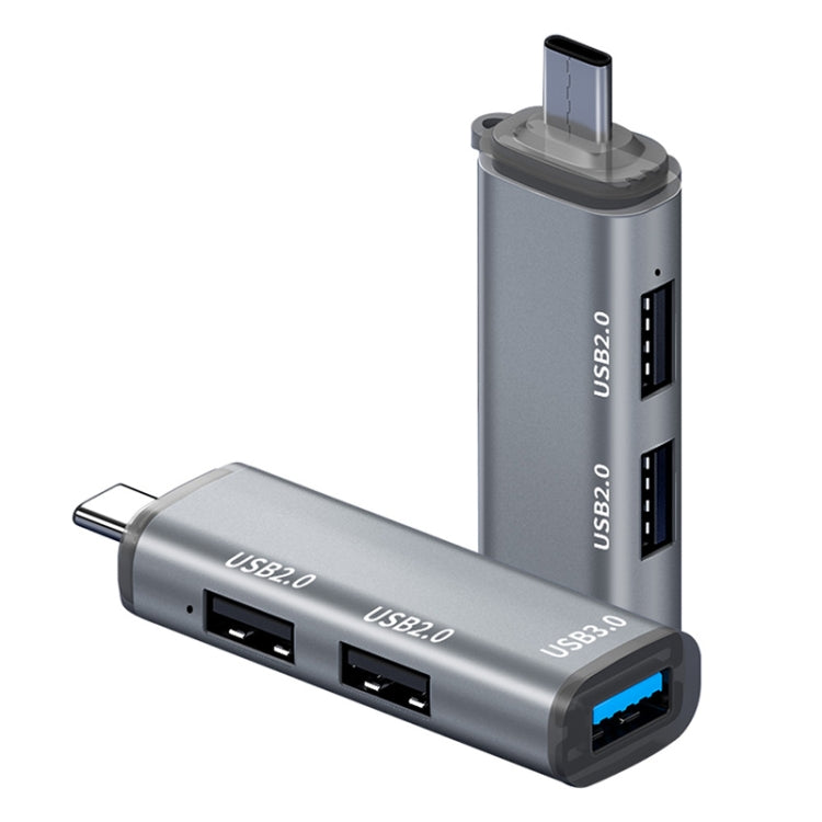 ADS-302C 3 in 1 มัลติฟังก์ชั่น Type-C / USB-C HUB Docking Station, ADS-302C